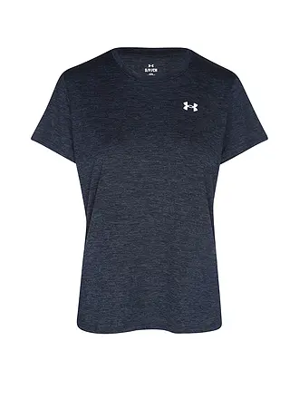 UNDER ARMOUR | Damen Fitnessshirt UA Tech™ Twist | dunkelblau